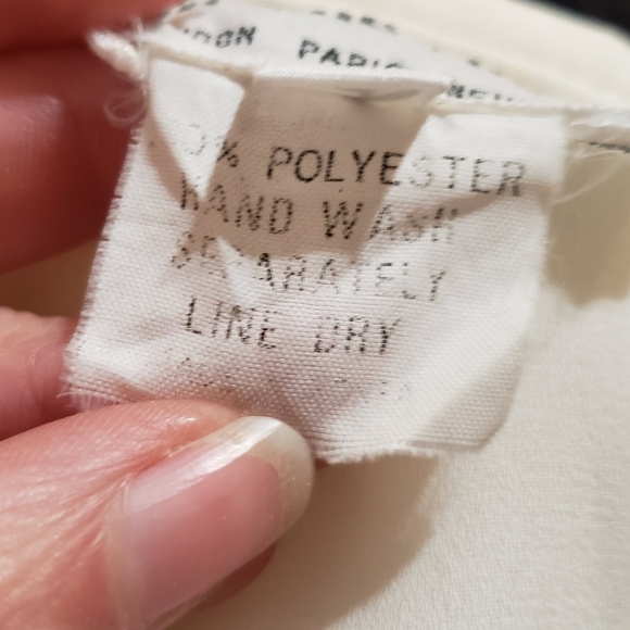 Vintage In The Mood Long Sleeve Pleated Dress size 6 - Picture 8 of 8